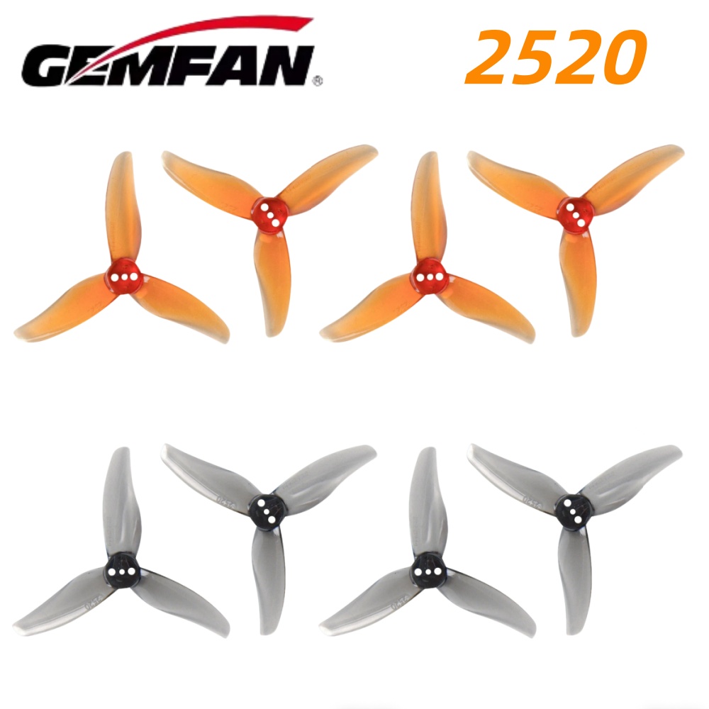 Drone Racing Motor - 4 пары пропеллеров Gemfan Hurricane 2520
